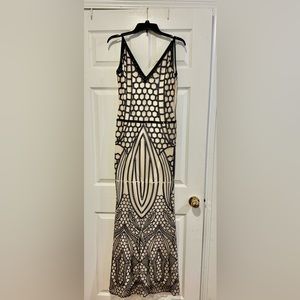 1920’s style long evening gown